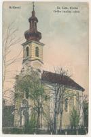 1917 Kőrös, Krizevac, Krizevci; ortodox templom. Levelezőlapárusítás 137. / Grcko istocna crkva / Orthodox church (EB)