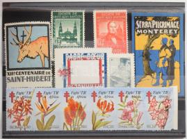 Vegyes karácsonyi levélzáró összeállítás stecklapon