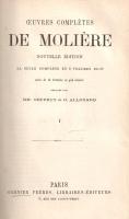 Moliére, [Poquelin, Jean-Baptiste]: 
Oeuvres completes. La seule complete en 2 volumes. Ornée de 10...