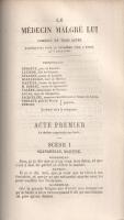 Moliére, [Poquelin, Jean-Baptiste]: 
Oeuvres completes. La seule complete en 2 volumes. Ornée de 10...