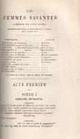 Moliére, [Poquelin, Jean-Baptiste]: 
Oeuvres completes. La seule complete en 2 volumes. Ornée de 10...