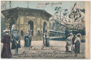 1905 Buziásfürdő, Baile Buzias; József-forrás. Francz Testvérek kiadása / spa, spring source (EB)