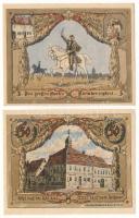 Német Birodalom / Weimari Köztársaság / Jeßnitz 1921. 25pf + 50pf T:AU-XF
Germany /Weimar Republic ...