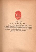 Baktay Ervin: 
Szanghara. Indiai elbeszélések gyűjteménye.
Budapest, 1921. Székasi Sacelláry Pál k...