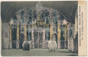 Rakasdia, Rakasd, Racasida; Görög keleti román templom főoltára, belső. Hoffmann tulajdona / church interior, altar (EK)