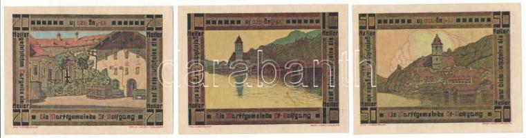 Német Birodalom / Weimari Köztársaság / St. Wolfgang 1920. 10pf + 20pf (2xklf) T:AU-XF
Germany /Wei...