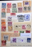 Ausztria 1850-1867 több mint 300 bélyeg és kivágás, valamint több száz későbbi bélyeg és kivágás 14 ...