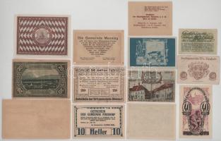 Német Birodalom / Weimari Köztársaság 1920-1921. 10h - 80h (13xklf) T:AU-VG
German Empire / Weimar ...