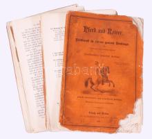 Heinze, Theodor: Pferd und Reiter. Die Reitkunst in ihrem ganzen Umfange. Leipzig-Berlin, 1882, Otto...