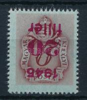 1945 Kisegítő portó 20f/8f fordított felülnyomással (25.000)