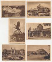 "Tündérvásár Nagymagyarországért" - 22 db régi kis méretű képes gyűjtőkártya, irredenta propaganda (8 cm x 5,5 cm) (non PC)