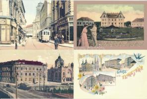 TEMESVÁR - 55 db MODERN reprint város képeslap / TIMISOARA - 55 MODERN reprint town-view postcards