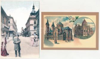 TEMESVÁR - 55 db MODERN reprint város képeslap / TIMISOARA - 55 MODERN reprint town-view postcards