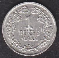 Német Birodalom/Weimari Köztársaság 1925D 1M Ag T:2 kis ph