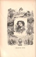Daudet, Alphonse: Contes choisis. Édition spéciale a l'usage de la jeunesse. Dessins de Émile B...