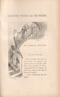 Daudet, Alphonse: Contes choisis. Édition spéciale a l'usage de la jeunesse. Dessins de Émile B...