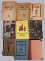 Balázs Béla könyvek gyűjteménye: Hét mese; Kalandok és figurák, Halálos fiatalság, stb.