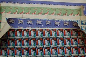 1938-1941 6 db ív (össz. 773 db) Könyvnap és Budapesti Vásár