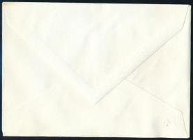 1987 Bélyegnap vágott blokk FDC-n