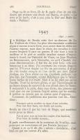 Gide, André: 
Journal 1939-1949. Souvenirs.
(Paris, 1955). (Librairie Gallimard - L'Imprimeri...