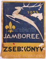 1933 Jamboree zsebkönyv, Gödöllő-Budapest, kiadja: IV. Világjamboree-Táborparancsnokság, térképmelléklettel, 127p