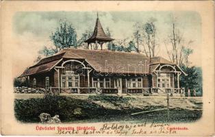 1906 Szovátafürdő, Baile Sovata; Cukrászda. Kelemen Ádám kiadása / confectionery (EK)