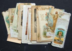 cca 1900-1930 40 db szentkép főként lithok / 40 mainly litho holy-cards