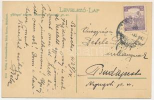 1917 Szászsebes, Mühlbach, Sebesul Sasesc, Sebes; Biserica si scoala gr. or. Erich Hutter / görög or...