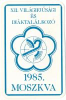 1985. "VIT (Világifjúsági Találkozó)" sorsjegy 10Ft-ról, "18323" T:AU