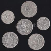 Nagy-Britannia 1922-46. 1Sh Ag (4x) mind klf évszám T:3,2/3,2 ph. + 1922-30 6p Ag (2x) T:3+ összesen...