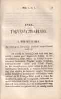 1836-dik, 1840-dik, 1844-dik, 1847-48. évi országgyűlési törvényczikkek. Az országbírói értekezlet j...