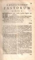 Ovidius, Publius Naso: P. Ovidii Nasonis Operum Tom 3.: Fastor. Lib. Tristium. De Ponto &amp; In...