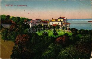 1918 Brijuni, Brioni (Pola, Pula); Panorama / látkép / general view (EB)
