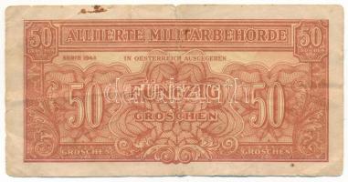 Ausztria / Szövetséges megszállás 1944. 50gr T:F 
Austria / Allied occupation 1944. 50 Groschen C:F...
