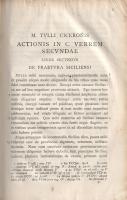 Cicero, Marcus Tullius: 
Orationes: Divinatio in Q. Caecilim. In C. Verrem - Pro Sex. Roscio. Pro C...