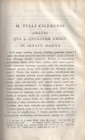 Cicero, Marcus Tullius: 
Orationes: Divinatio in Q. Caecilim. In C. Verrem - Pro Sex. Roscio. Pro C...