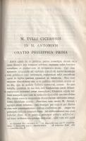 Cicero, Marcus Tullius: 
Orationes: Divinatio in Q. Caecilim. In C. Verrem - Pro Sex. Roscio. Pro C...