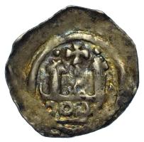 Ausztria 1170-1186. Bécsi Fillér Ag "Eriacensis" (0,94g) T:VF Austria 1170-1186. Friesach Pfennig Ag "Eriacensis" (0,94g) C:VF