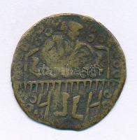 1753. kétoldalas sárgaréz számolóbárca (~26mm) T:F
1753. double-sided brass counter token (~26mm) C...