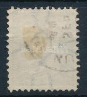 1888 Feketeszámú 10kr I. vízjellel, ritka soros 11 1/2 fogazással Certificate: Visnyovszki