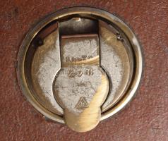 Antik mérőszalag, 20m, d: 10 cm