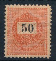 1889 50kr 11 1/2 fogazással (36.000)