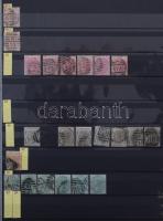 Nagy Britannia klasszikus több példányos speciál gyűjtemény 1841-1913 gyűjtői hagyatékból, sok jó ér...