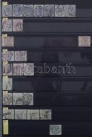 Nagy Britannia klasszikus több példányos speciál gyűjtemény 1841-1913 gyűjtői hagyatékból, sok jó ér...