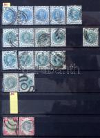 Nagy Britannia klasszikus több példányos speciál gyűjtemény 1841-1913 gyűjtői hagyatékból, sok jó ér...