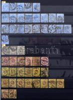 Nagy Britannia klasszikus több példányos speciál gyűjtemény 1841-1913 gyűjtői hagyatékból, sok jó ér...