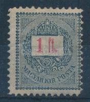1889 1Ft 11 1/2 fogazással (90.000)