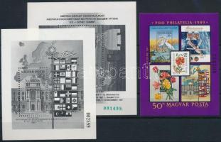 1986-1989 3 db speciális blokk (32.000)