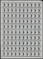 1952 Kossuth Lajos teljes ívsor, vízjelre átnézetlen (70.000)