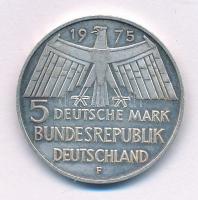 Német Szövetségi Köztársaság 1975F 5M Ag "Európai műemlékvédelmi év" T:AU patina
Federal ...